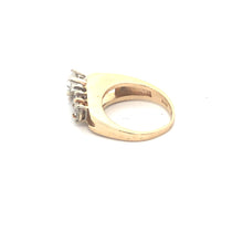 Load image into Gallery viewer, Lady&#39;s Diamond Engagement Ring 5 Diamonds 1.36 Carat T.W. 14K Yellow Gold 5.5g