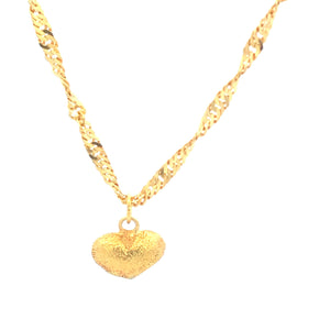Gold Fashion Necklace 22k Yellow Gold 7.5g
