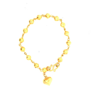 Gold Fashion Bracelet 22K Yellow Gold 7.6g