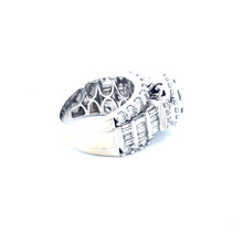 Load image into Gallery viewer, Lady&#39;s Diamond Fashion Ring 81 Diamonds 3.72 Carat T.W. 14K White Gold 13.9g